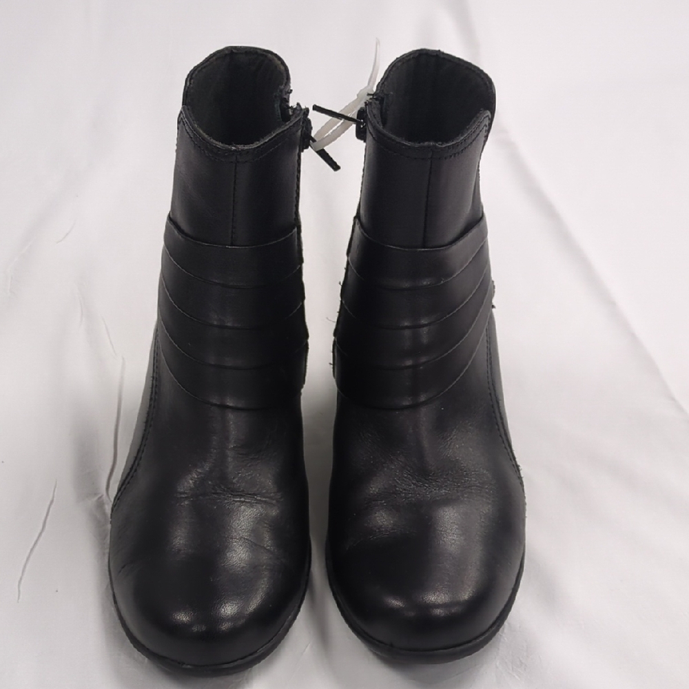 Clarks Black Ankle Boots